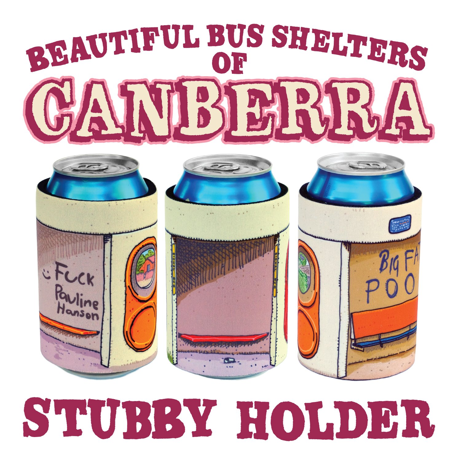 Stubby holders hot sale big w