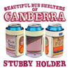 Bus Shelter Stubby Holders