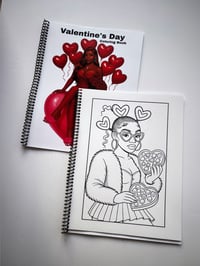 Image 2 of Valentine’s Day Coloring book 22page