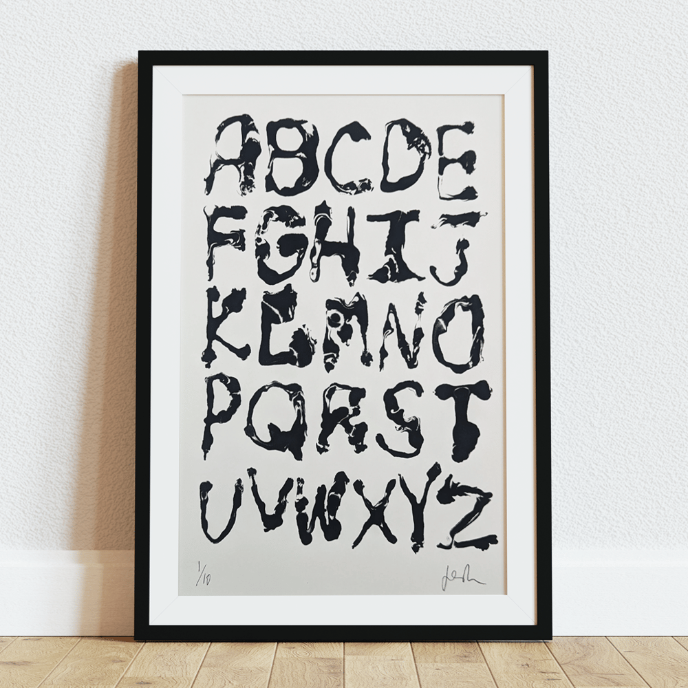 WINK TYPE Screen Print LTD ED of 10