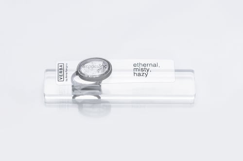 Image of "Ethereal, misty, hazy" silver ring with topaz · ἀεροειδής ·
