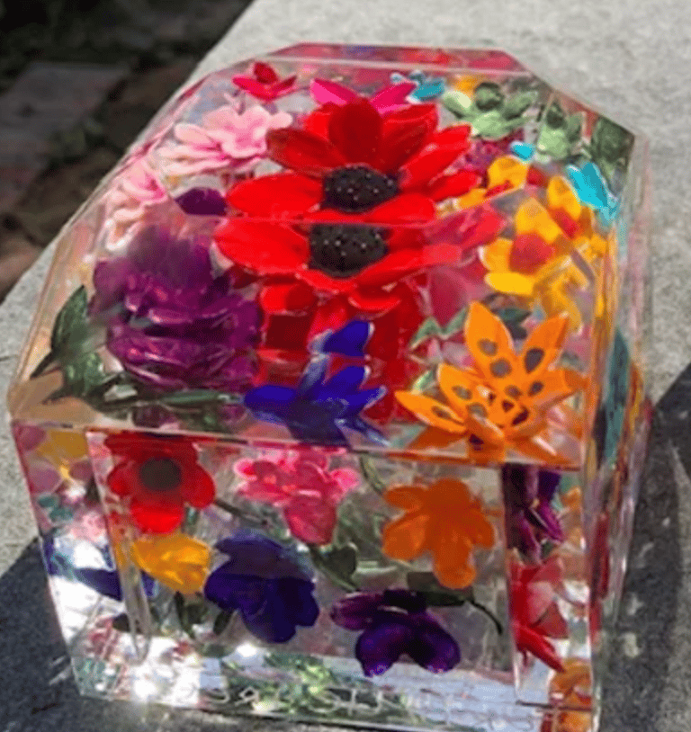 Image of Jumbo Mini Painted Flower Box