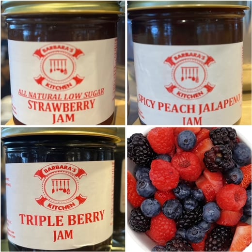 Locally Produced Jams by Barbara's Kitchen