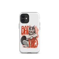 Image 4 of Tough iPhone case - Dog w/ Bad Vibes