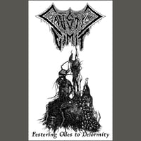 Image 1 of  Caustic Vomit " Festering Odes To Deformity " Flag / Banner / Tapestry 