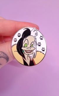 Image 1 of Cruella Enamel Pin