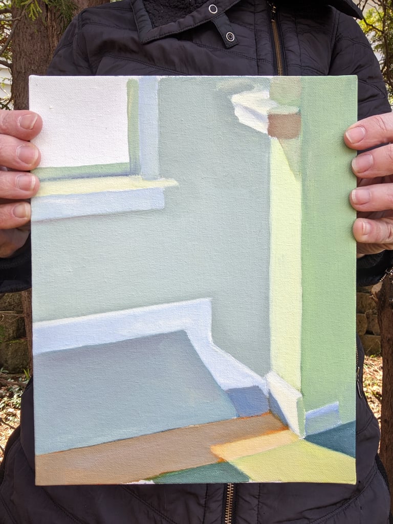 Staircase Landing (Blue Green) Image 3
