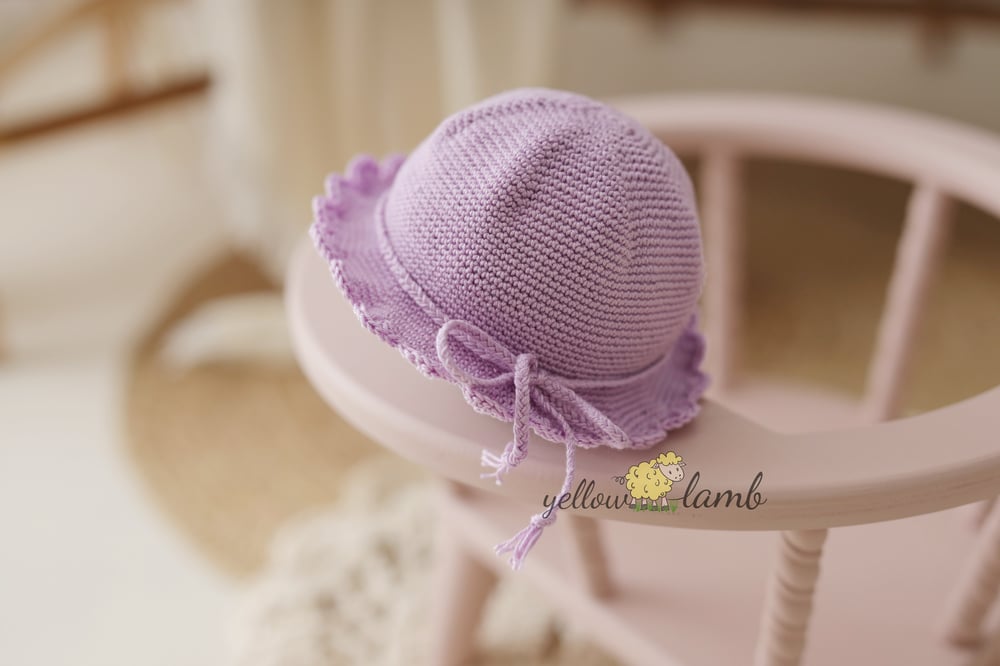 Image of « Crochet summer hat - ready to ship »