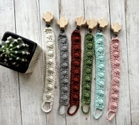 Image 1 of Boho Pacifier Clip