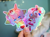 Image 1 of Holographic Cookie Run Kingdom Stickers