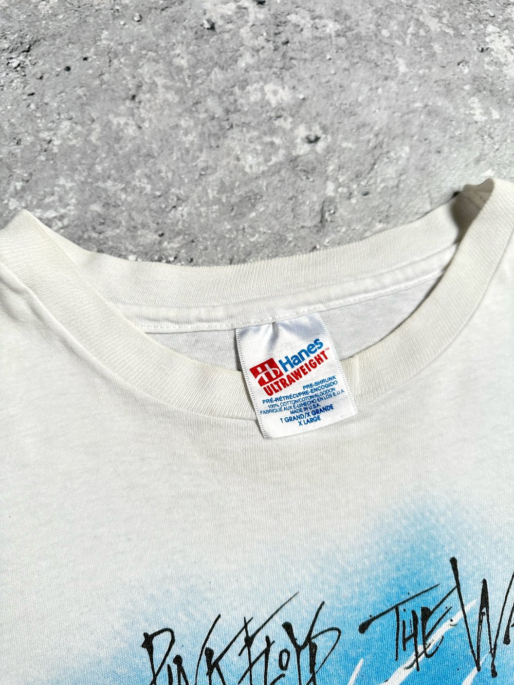 Pink Floyd 1982 ‘The Wall’ White T-Shirt
