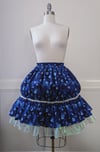 Starry Moon Jellies Skirt - Navy