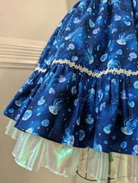 Image 3 of Starry Moon Jellies Skirt - Navy