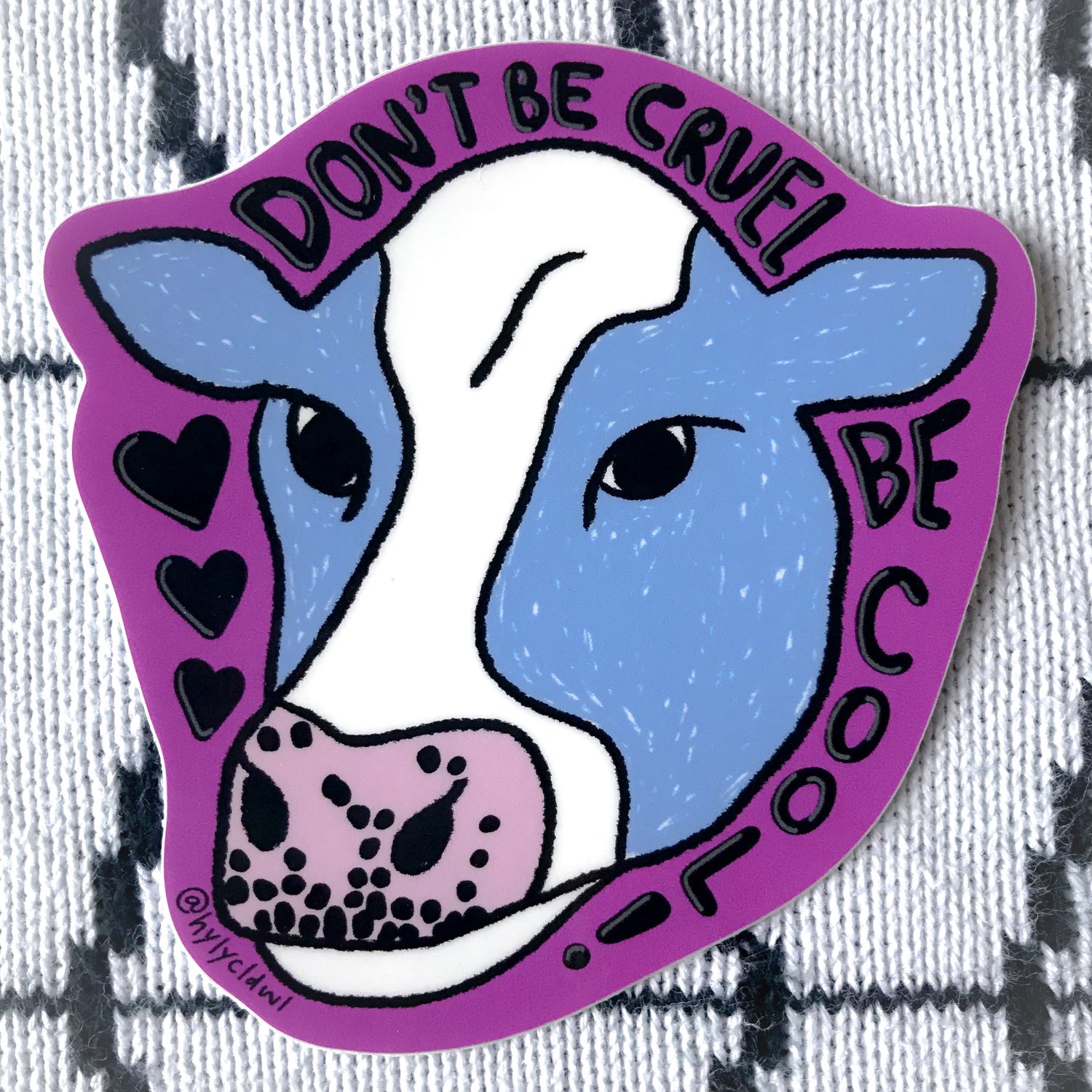 Coool Cow Sticker
