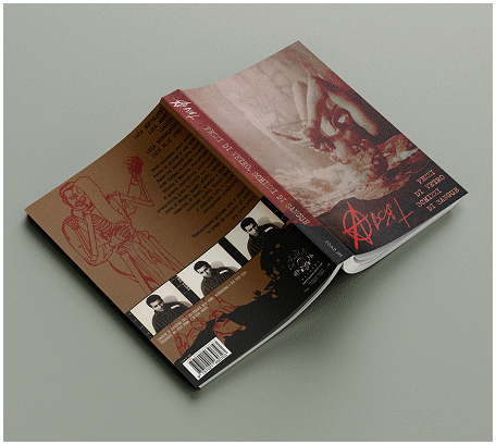 Image of ABORT:pezzi di vetro schizzi di sangue (book) softcover
