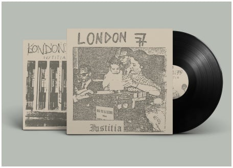 Image of LONDON 77 - "Iustitia" Lp (black)
