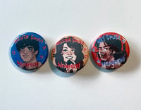 Image 3 of Bandom Crush Days of the Week 1.5in Button Pin Set