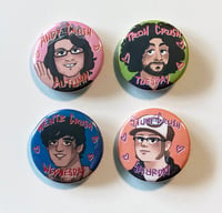 Image 3 of Fall Out Boy Old School 1.5in Button Pins