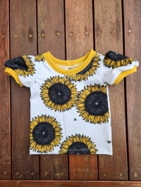 Image 1 of Mega Sunflower Puff Tee