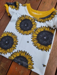 Image 3 of Mega Sunflower Puff Tee