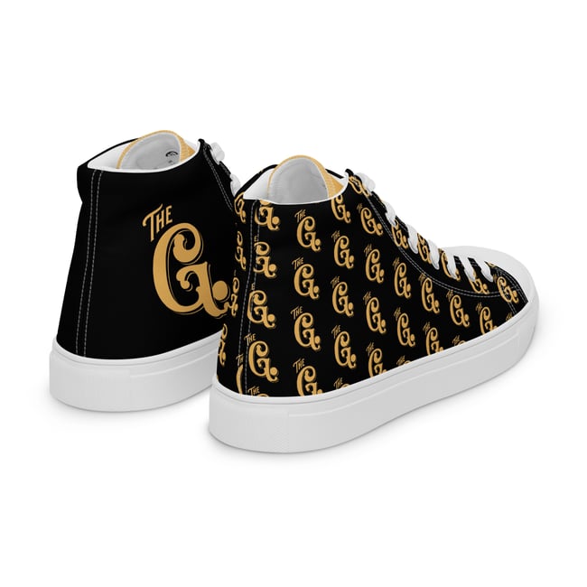 The G. Women’s Black Canvas High Tops 