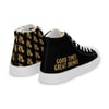 The G. Mens Black Canvas High Tops