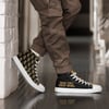 The G. Mens Black Canvas High Tops