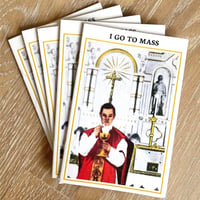 Image 1 of I Go To Mass Catholic Missal Or Prayer Booklet