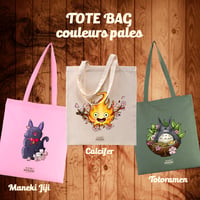 Image 4 of 🔸PRECOMMANDE🔸  TOTE BAG Ghibli (6 couleurs) - 🌸IKIMONO🌸 