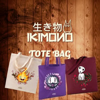 Image 1 of 🔸PRECOMMANDE🔸  TOTE BAG Ghibli (6 couleurs) - 🌸IKIMONO🌸 