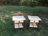 Handmade Night Stands | Solid Walnut | Solid White Oak | Drawer