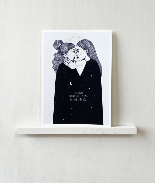 Never Stop — FineArt Print (13x18cm)