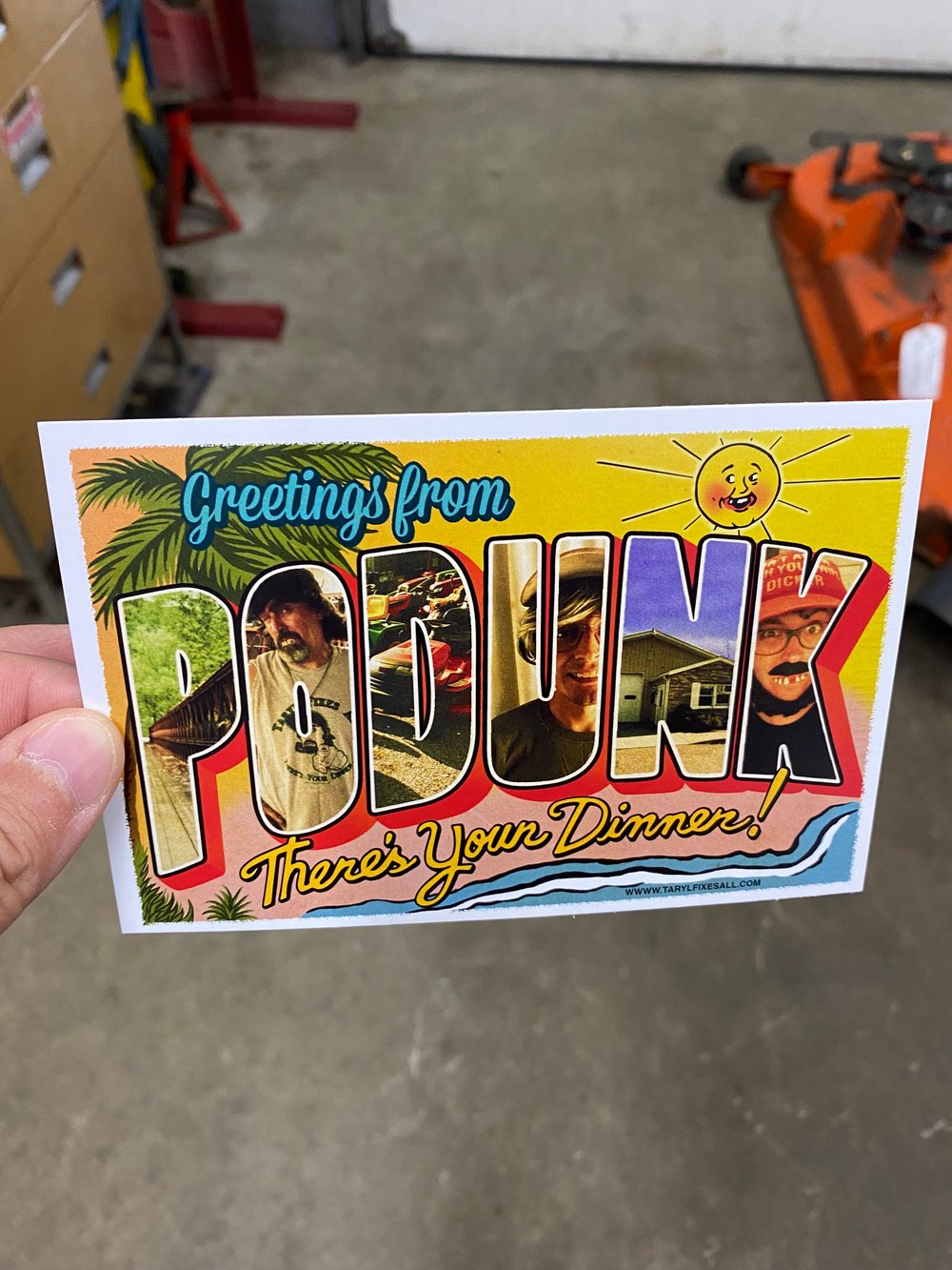 Post Cards! Greetings From Podunk! (FREE USA Shipping)
