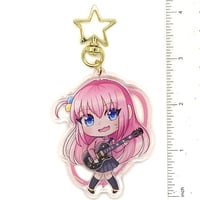 Image 2 of Rubber Band 2.5 Inch Acrylic Keychains