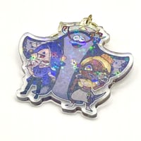 Image 1 of Deep Cut 3 Inch Holographic keychain 