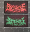 Rottenness (band) logo patch (Choose color!)