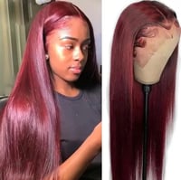 Image 3 of Straight  99J Lace Wig