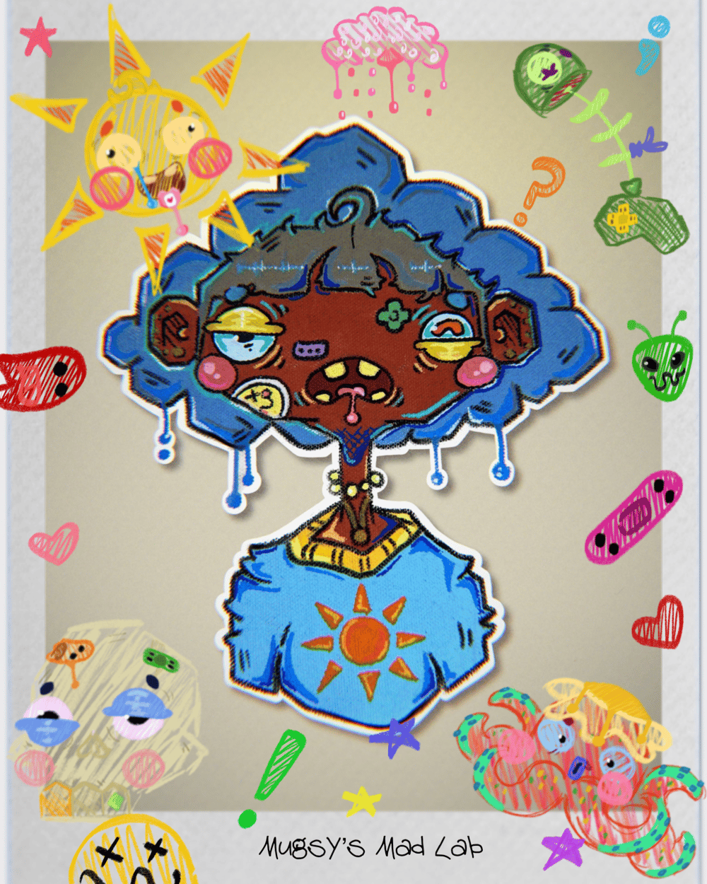 under the weather sticker