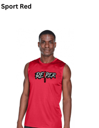 Image 4 of Re4per (Silver/Black) Men's Performance Muscle Tank