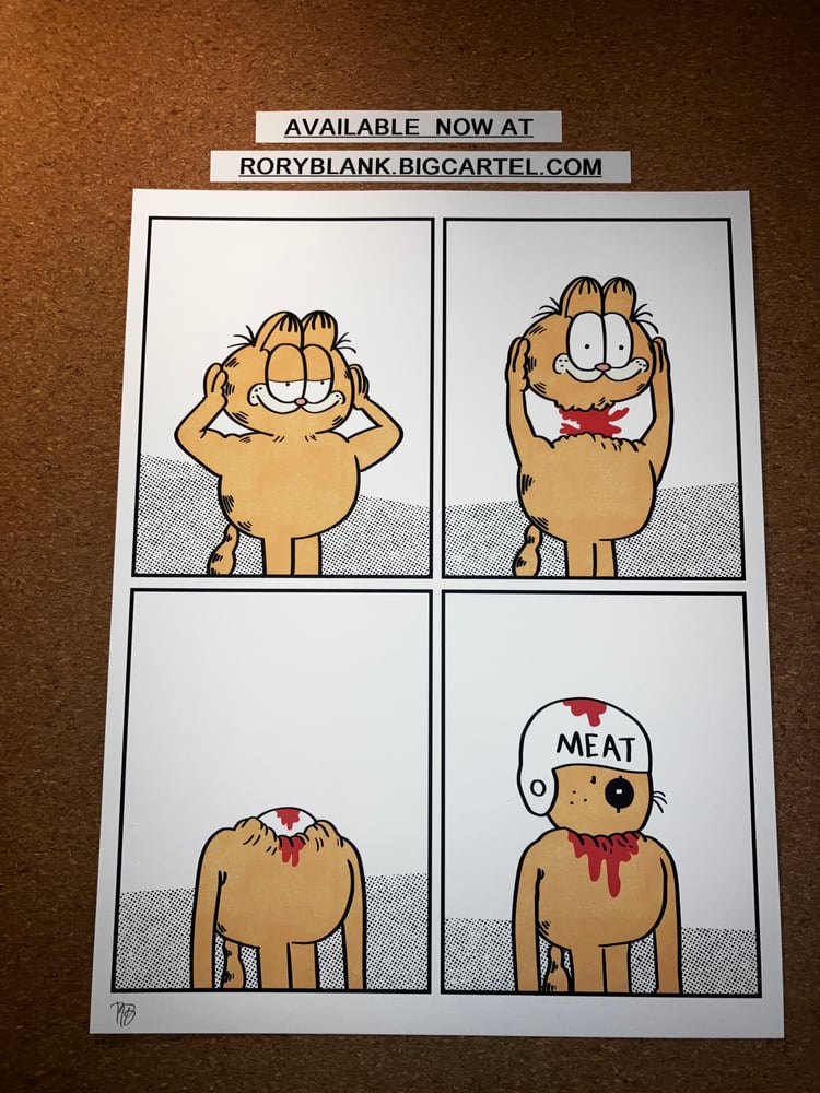 Image of Classic Cat Comic print