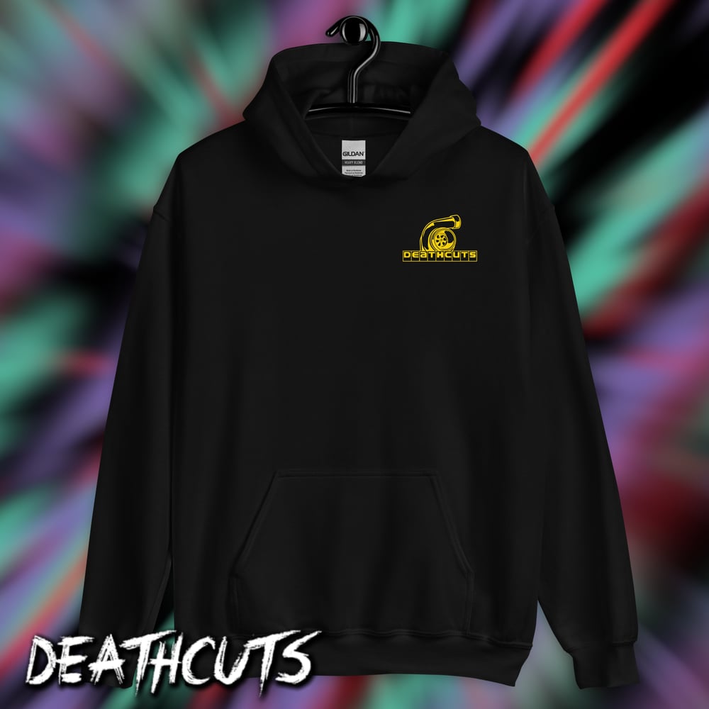 DeathCuts Turbo Hoodie (Small Front Print)