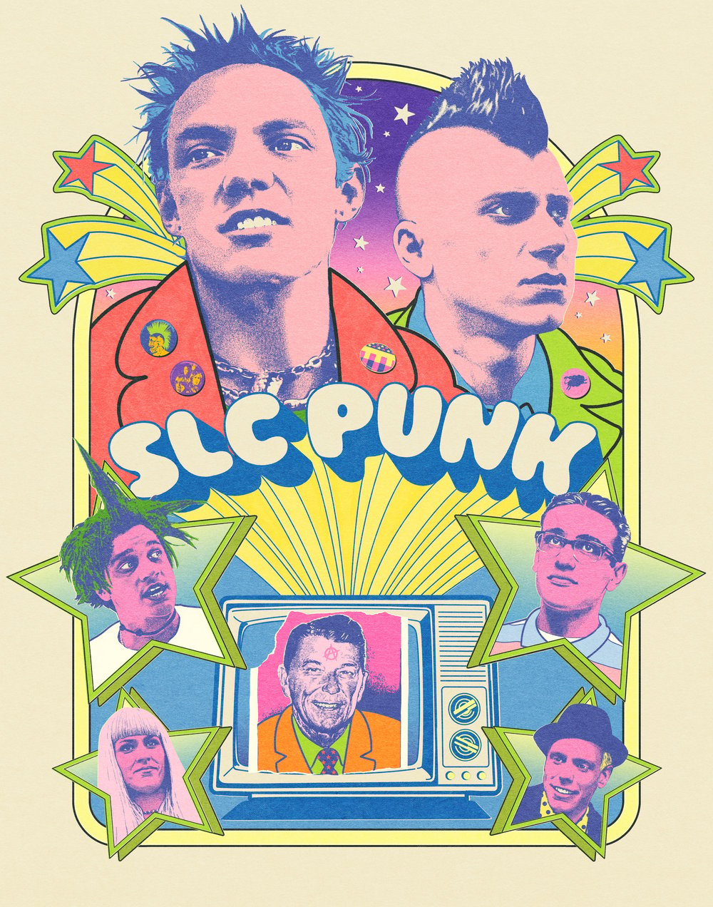 SLC Punk Art Print