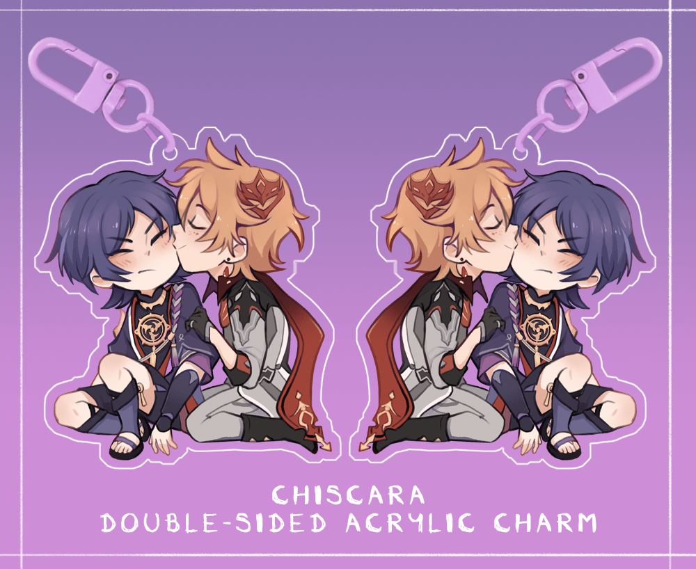 Acrylic Charms - Double Sided 1000