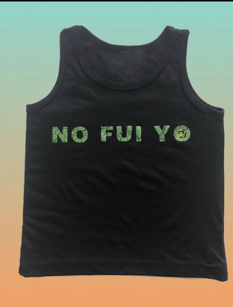 Image of NO FUI YO negro/verde