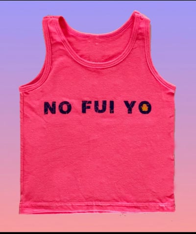 Image of NO FUI YO tank top