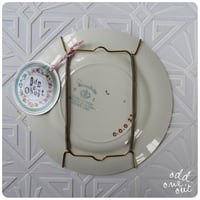 Image 2 of Fairy Bread - Hand Painted Vintage Plate
