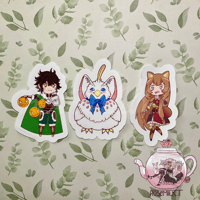 Shield Series Matter Stickers (Last Chance)