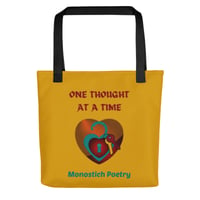 Image 3 of **PERSONALIZE** YOUR "ONE THOUGHT AT A TIME" TOTE! - ADD YOUR STANZA!