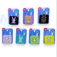 Image 1 of Its Happy Bunny Pin Deadstock