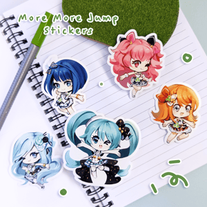 Image of More More Jump 2.5" Stickers